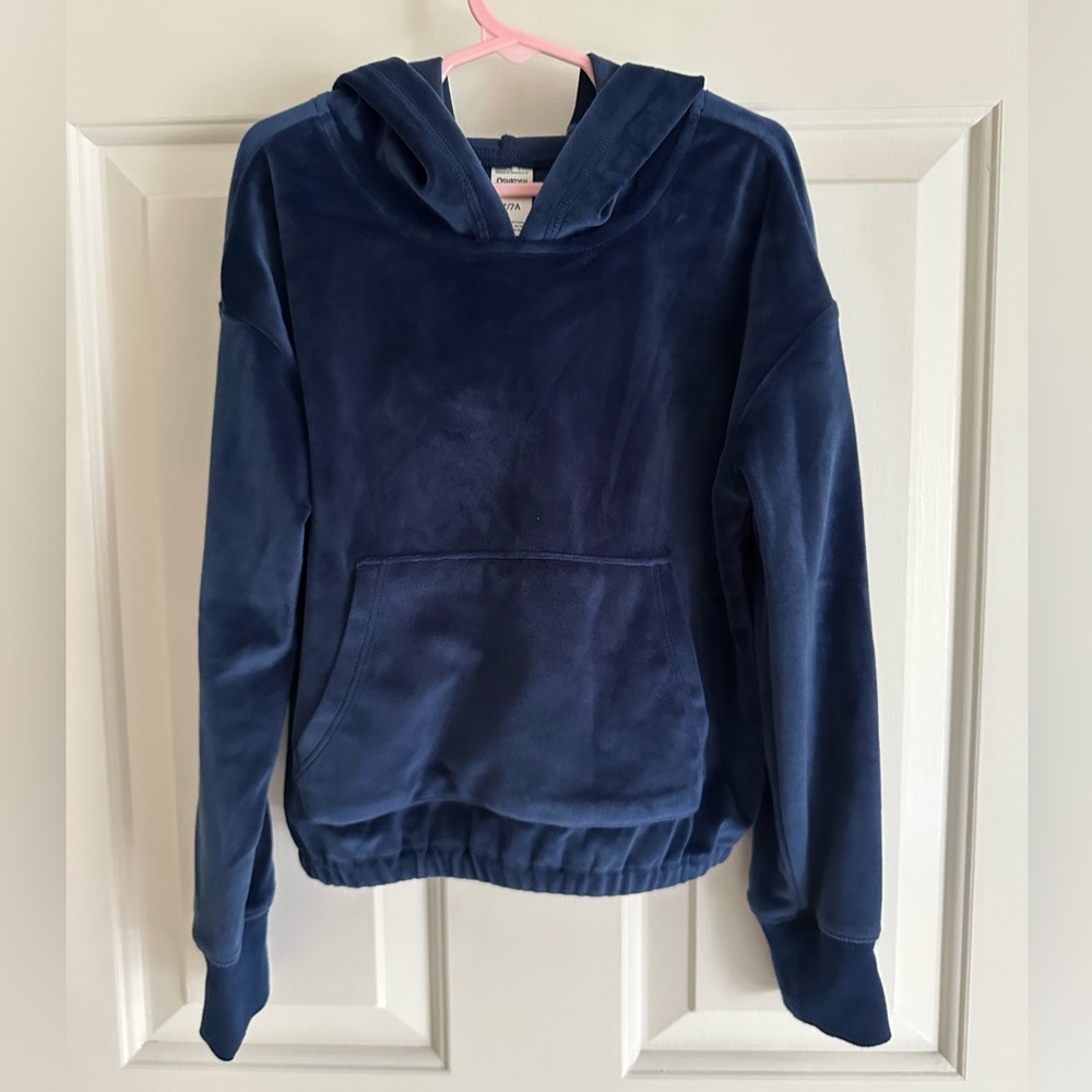 OshKosh B'gosh Deep Blue Kids Hoodie, size 7/7A